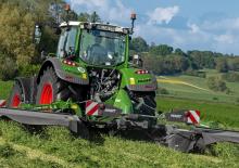 Combinaciones de segadoras - disco con acondicionadores Fendt Slicer 860 KC