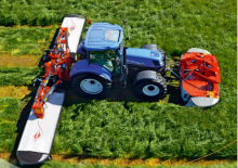 Combinaciones de segadoras - disco con acondicionadores Kuhn FC 10030 D-FF