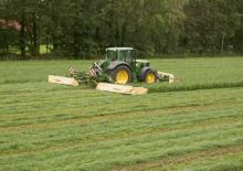 Combinaciones de segadoras discos sin acondirionadores Krone EasyCut B 750