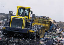 Compactadores de basura Komatsu WF550T-3