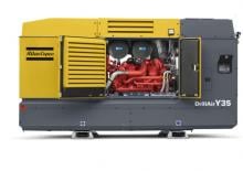 Compresores Estacionarios - Diesel, Eléctr., Gasolina Atlas Copco DrillAir Y35