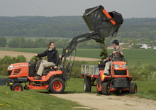 Cortacéspedes y tractores de jardín Kubota G23 LD 
