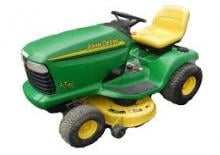 Cortacéspedes y tractores de jardín John Deere LT160
