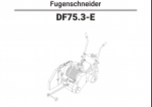 Cortadoras de suelo DEUDIAM DF 75.3-E
