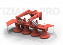 Cortadoras frontales - tambor con acondicionadores Maschio Tiziana Pro F