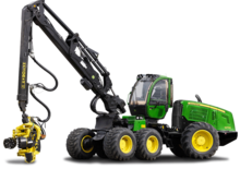 Cosechadoras forestales John Deere 1270 E