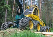 Cosechadoras forestales HSM 405 H2 8WD