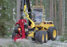 Cosechadoras forestales Caterpillar 550