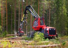 Cosechadoras forestales Komatsu 911