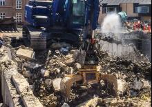 Pinzas de demolición clasificadoras Soosan SRG 100 