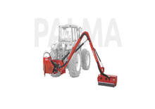 Desbrozadoras para taludes Maschio Palma 720T