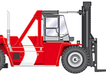 Carretillas elevadoras diesel Kalmar DCD250-12LB