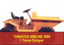 Dúmperes de ruedas Thwaites Nimline 2000 FK