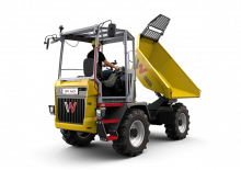 Dúmperes de ruedas Wacker Neuson DV60 dual view