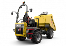 Dúmperes de ruedas Wacker Neuson DV90 dual view