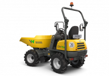 Dúmperes de ruedas eléctricos Wacker Neuson DW15e