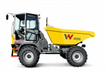 Dúmperes de ruedas Wacker Neuson DV90 dual view