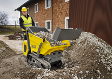 Dúmperes de orugas eléctricos Wacker Neuson DT10e