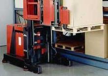 Carretillas elevadoras de carga lateral eléctricas Linde K 10