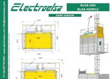 Elevadores Industriales Electroelsa ELSA H20 PLC