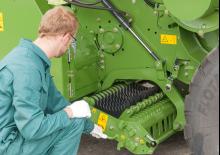 Empacadoras gigantes + de alta presión Krone Big Pack 870 HDP XC