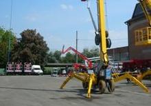Plataformas articuladas de orugas Basket Spider 25 D