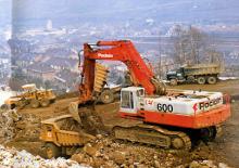 Excavadoras de orugas Case Poclain 600