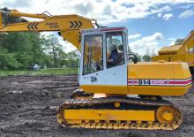 Excavadoras de orugas JCB 814 S