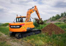 Excavadoras de orugas Develon DX140LC-7K 