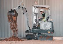 Excavadoras de orugas eléctricas Takeuchi TB 20 e