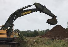 Excavadoras de orugas Akerman-Volvo H16B