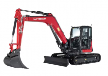 Excavadoras de orugas Yanmar SV86-7