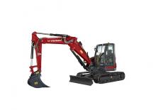 Excavadoras de orugas Yanmar ViO80-2PB
