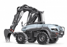 Excavadoras de ruedas eléctricas Mecalac e12