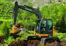 Excavadoras de orugas John Deere Construction 75G