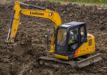 Excavadoras de orugas Liugong 908E
