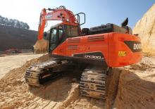 Excavadoras de orugas eléctricas Doosan DX300NLC-5