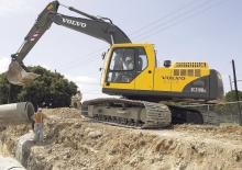 Excavadoras de orugas Volvo EC210B