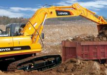 Excavadoras de orugas Foton Lovol FR260D