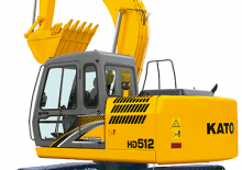 Excavadoras de orugas Kato HD512-R5