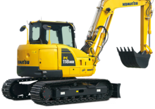 Excavadoras de orugas Komatsu PC118MR-8