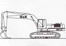 Excavadoras de orugas O&K RH 16