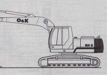 Excavadoras de orugas O&K RH 5