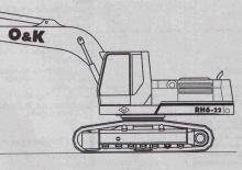Excavadoras de orugas O&K RH 6-22