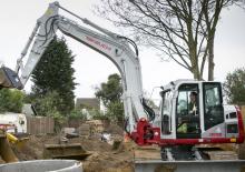 Excavadoras de orugas Takeuchi TB 2150 C