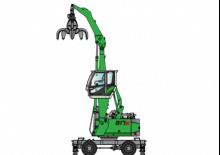 Manipuladores de materiales Sennebogen 817M E