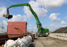 Manipuladores de materiales Sennebogen 855M E Hybrid  