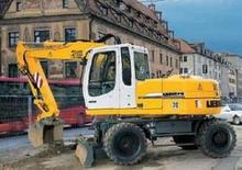 Excavadoras hidráulicas  de ruedas Liebherr A 312