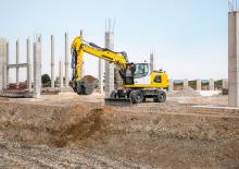Excavadoras hidráulicas  de ruedas Liebherr A 920 Litronic