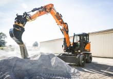 Excavadoras hidráulicas  de ruedas Develon DX100W-7 